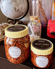 Chilly Garlic Kaaram (Hand-Pounded with Gingely Oil)