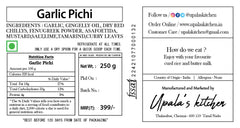 Garlic Picchi - Mad Over Garlic - Upala's Kitchen