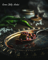 Green Chilly Avakai - Upala's Kitchen