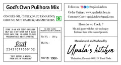 God's Own Pulihora Mix (Temple Style) - Upala's Kitchen