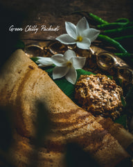 Green Chilly Pachadi without Onions