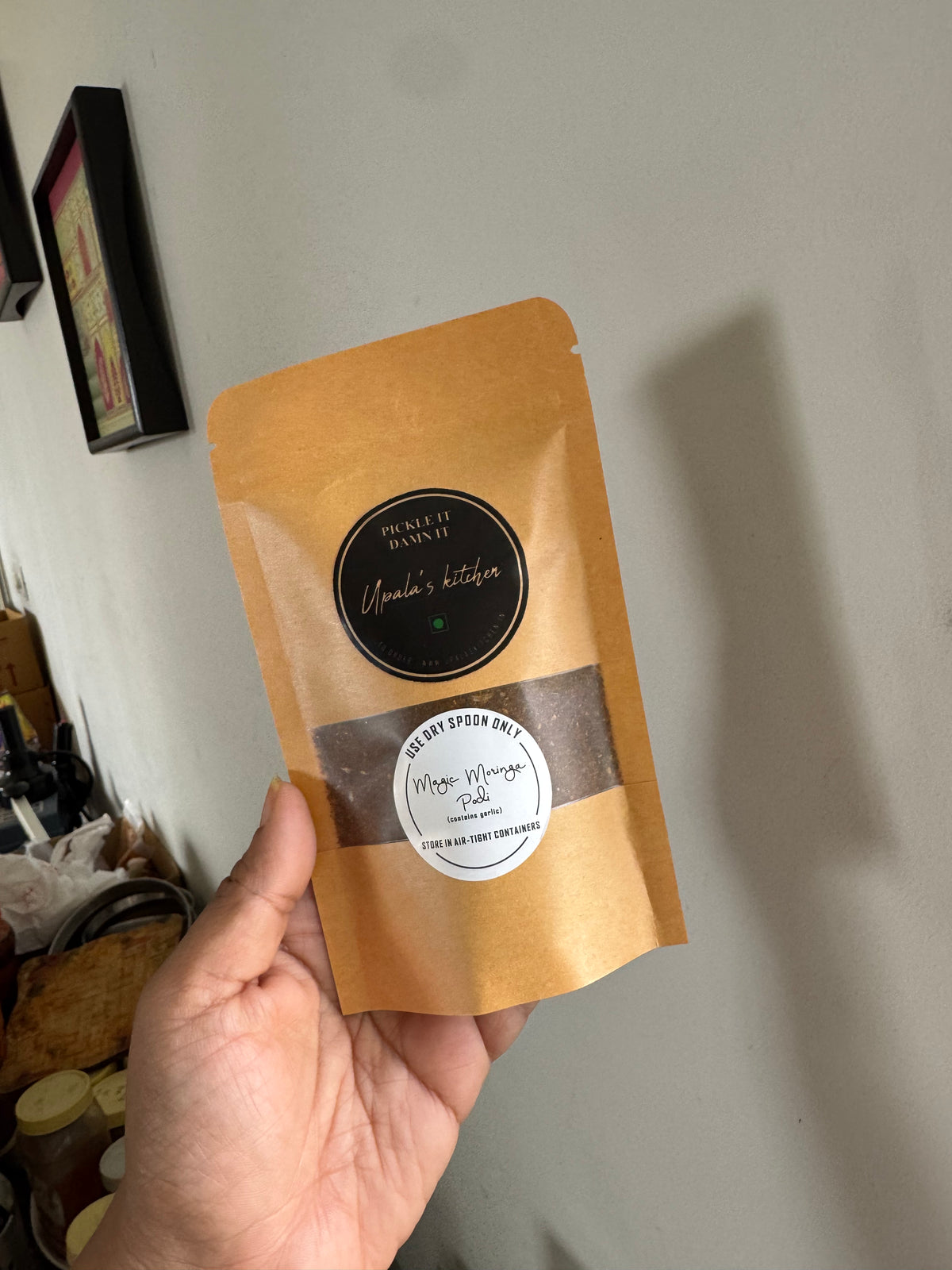 Magic Moringa Podi (Contains Garlic)