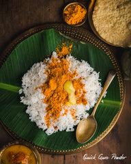 Quick Gun Powder  (Contains Garlic) - (Hot Rice.Ghee.Boom..)