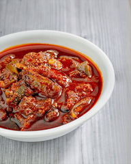 Fried Brinjal Avakai