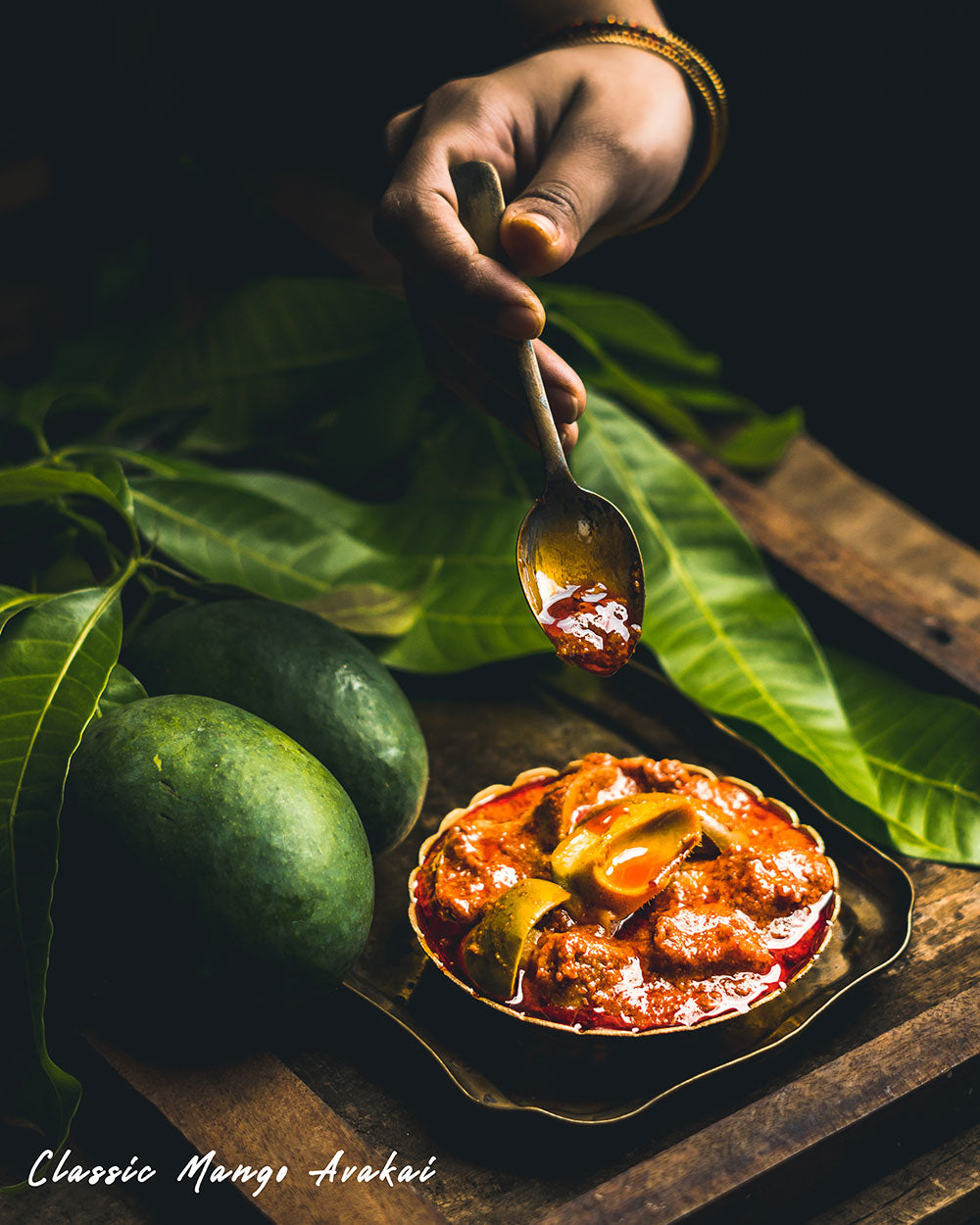 Classic Mango Avakai (Contains Garlic )