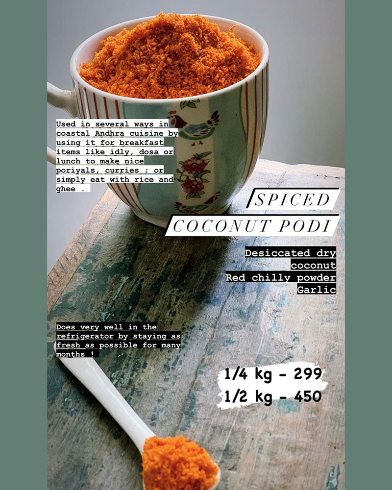 Spiced Coconut Podi