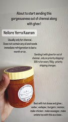 Nellore Yerra Kaaram (With Ghee) Includes Priority Shipping