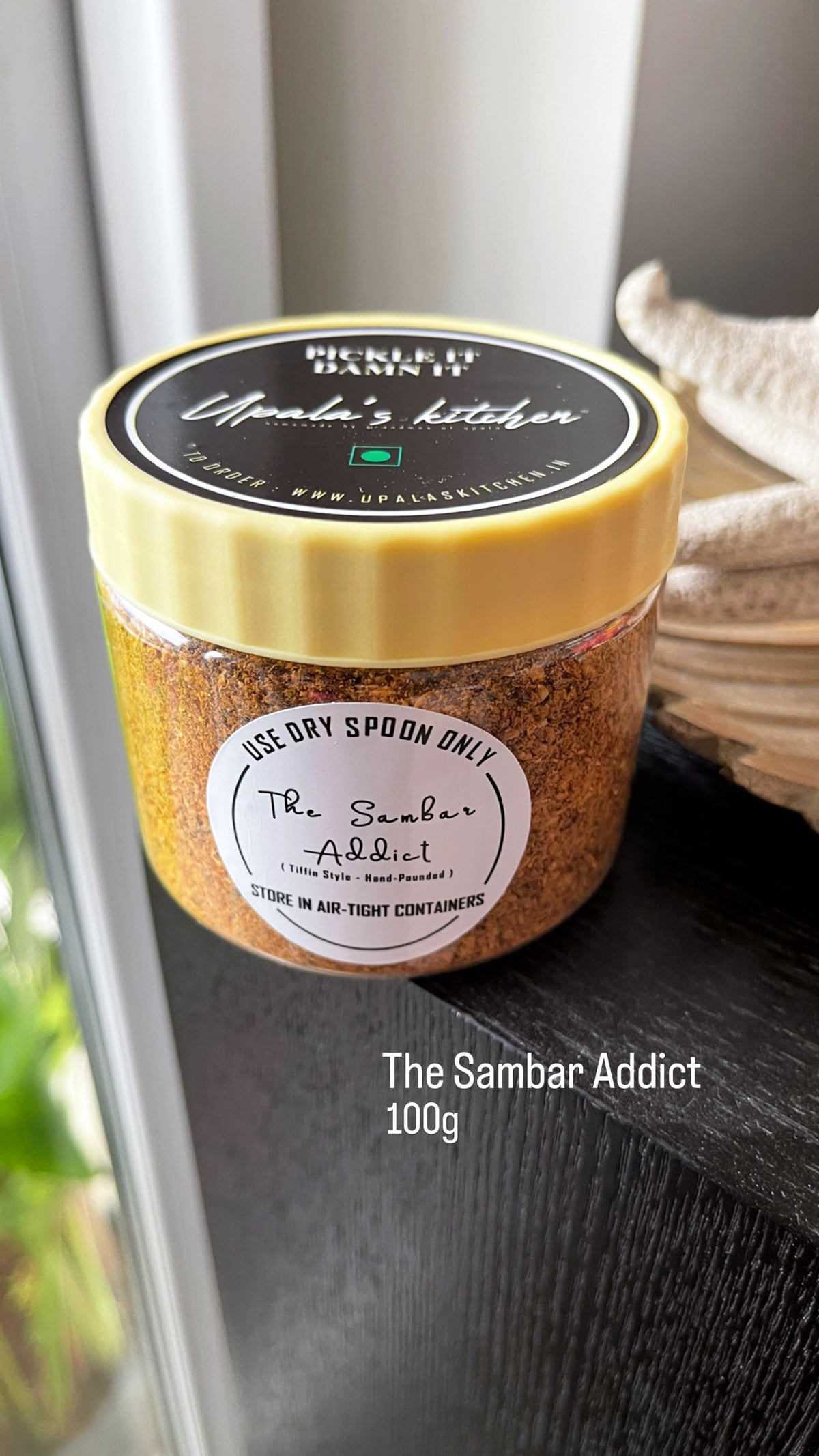 The Sambar Addict - Upala's Kitchen 100gms