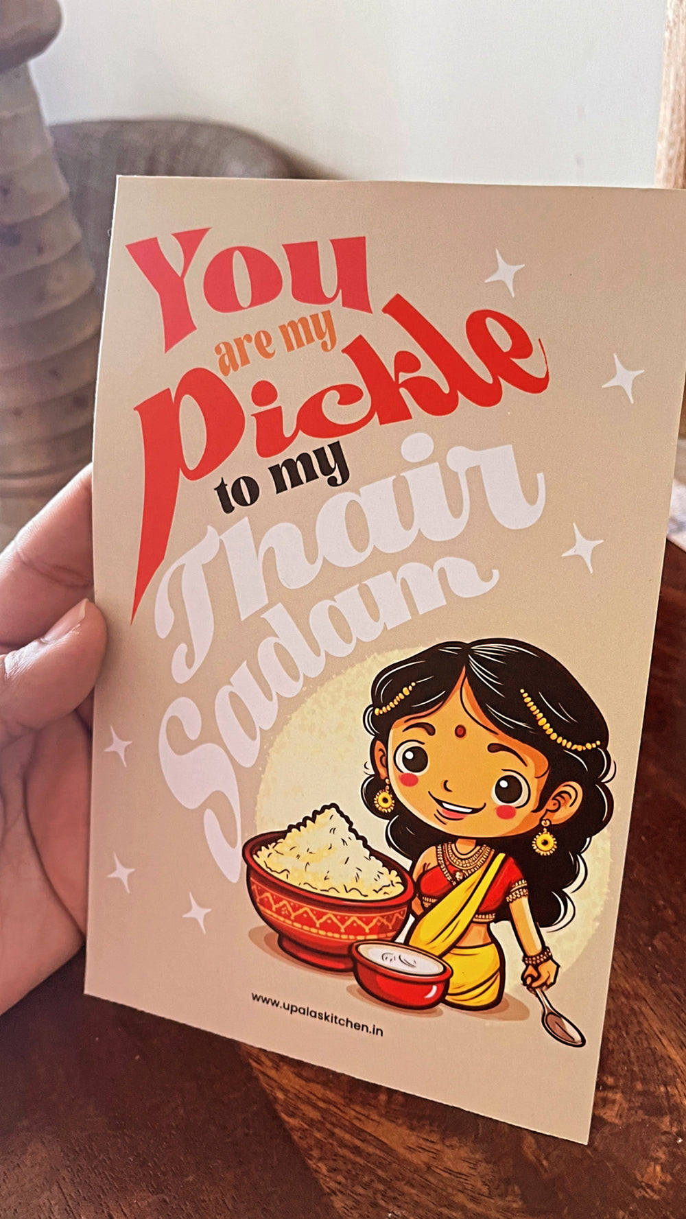 You are my Pickle to my Thair Sadam ! (Fridge Magnet ) - Upala's Kitchen