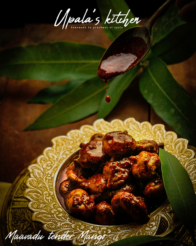 Maavadu Tender Mango Pickle with Gingelly Oil