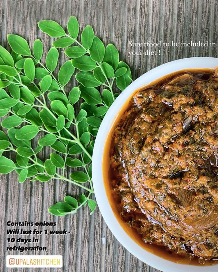 Moringa Leaves Pachadi - Upala's Kitchen